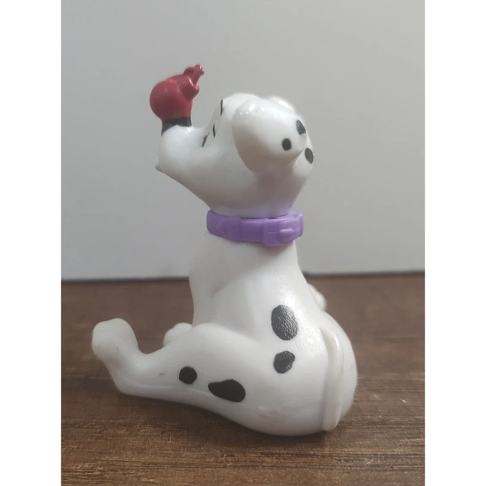 Disney's 101 DALMATIONS Christmas Ball Cake Topper McDonalds Happy Meal Toy B19